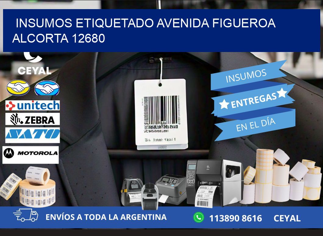 INSUMOS ETIQUETADO Avenida Figueroa Alcorta 12680