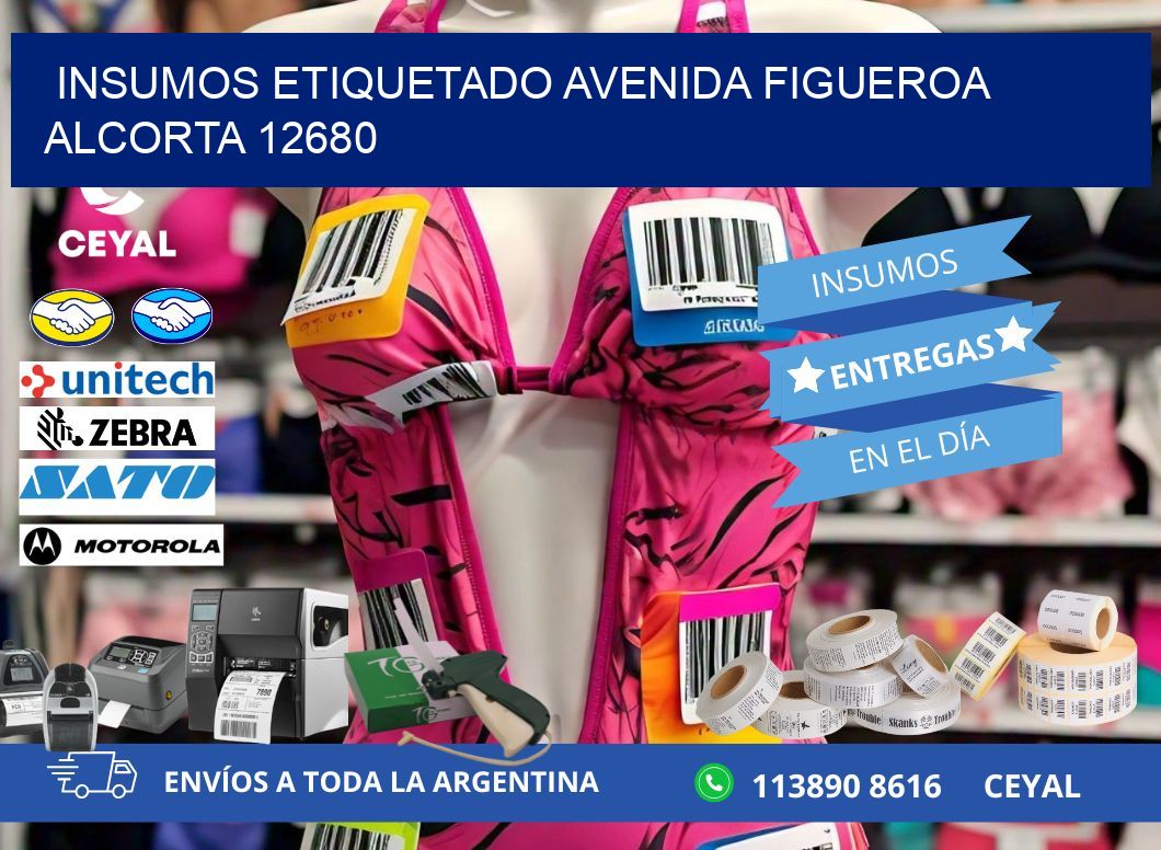 INSUMOS ETIQUETADO Avenida Figueroa Alcorta 12680