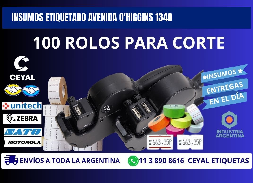 INSUMOS ETIQUETADO Avenida O'Higgins 1340