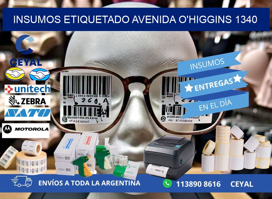 INSUMOS ETIQUETADO Avenida O'Higgins 1340