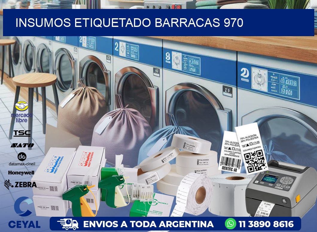 INSUMOS ETIQUETADO Barracas 970