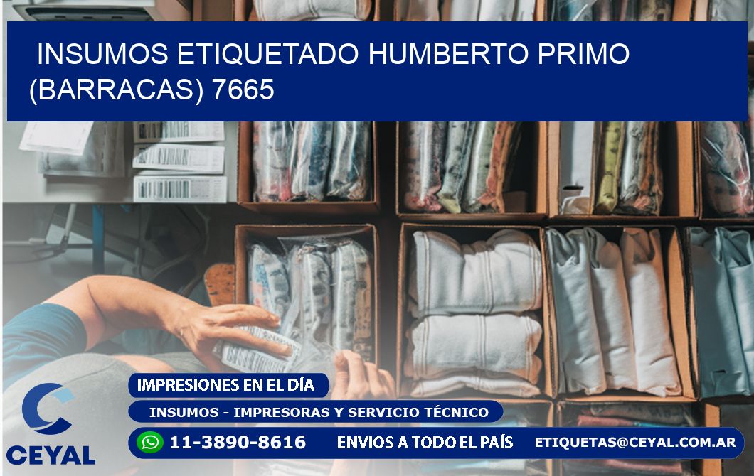 INSUMOS ETIQUETADO Humberto Primo (Barracas) 7665