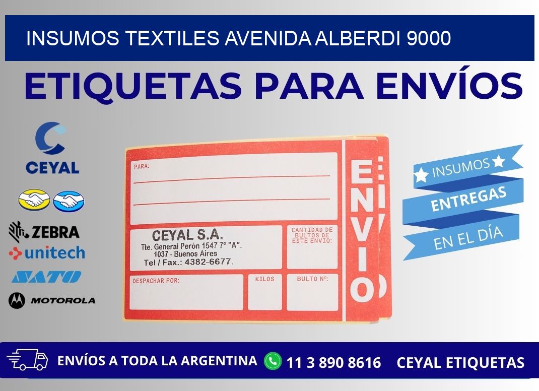 INSUMOS TEXTILES AVENIDA ALBERDI 9000