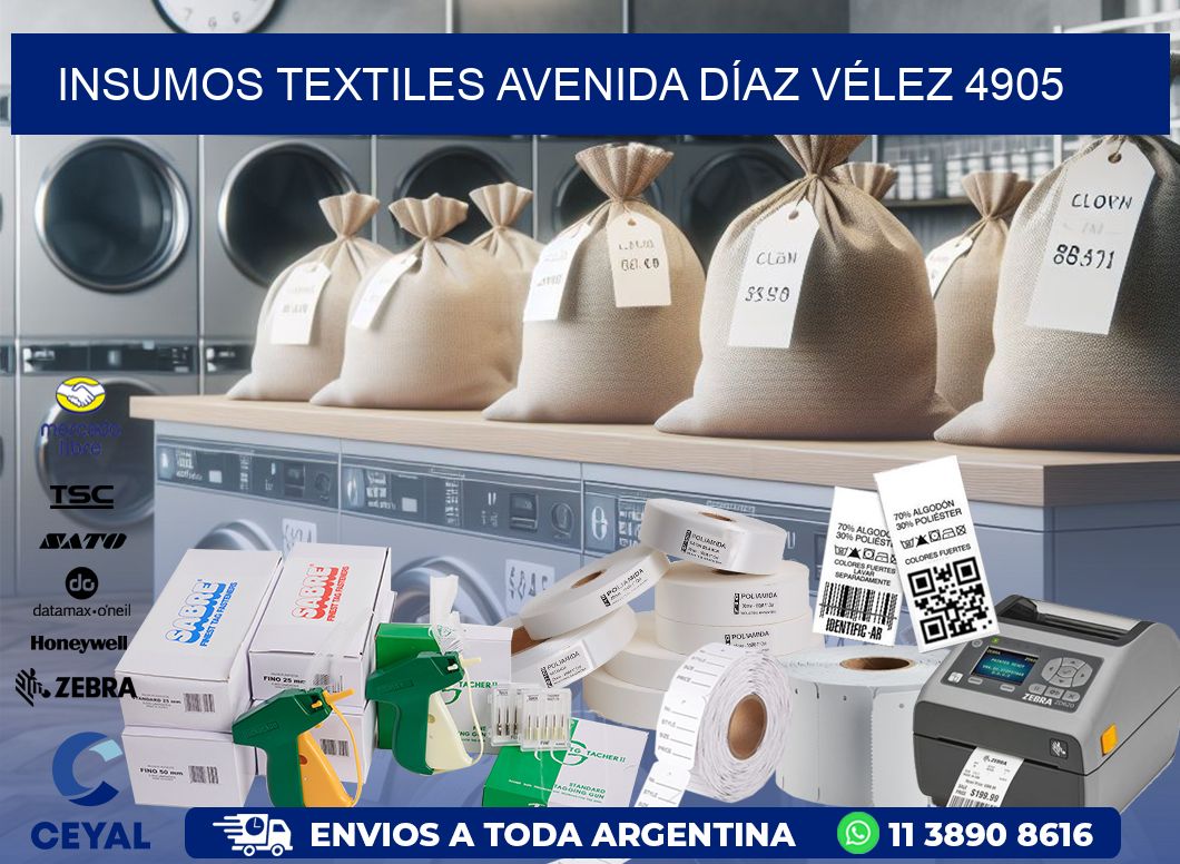 INSUMOS TEXTILES AVENIDA DÍAZ VÉLEZ 4905
