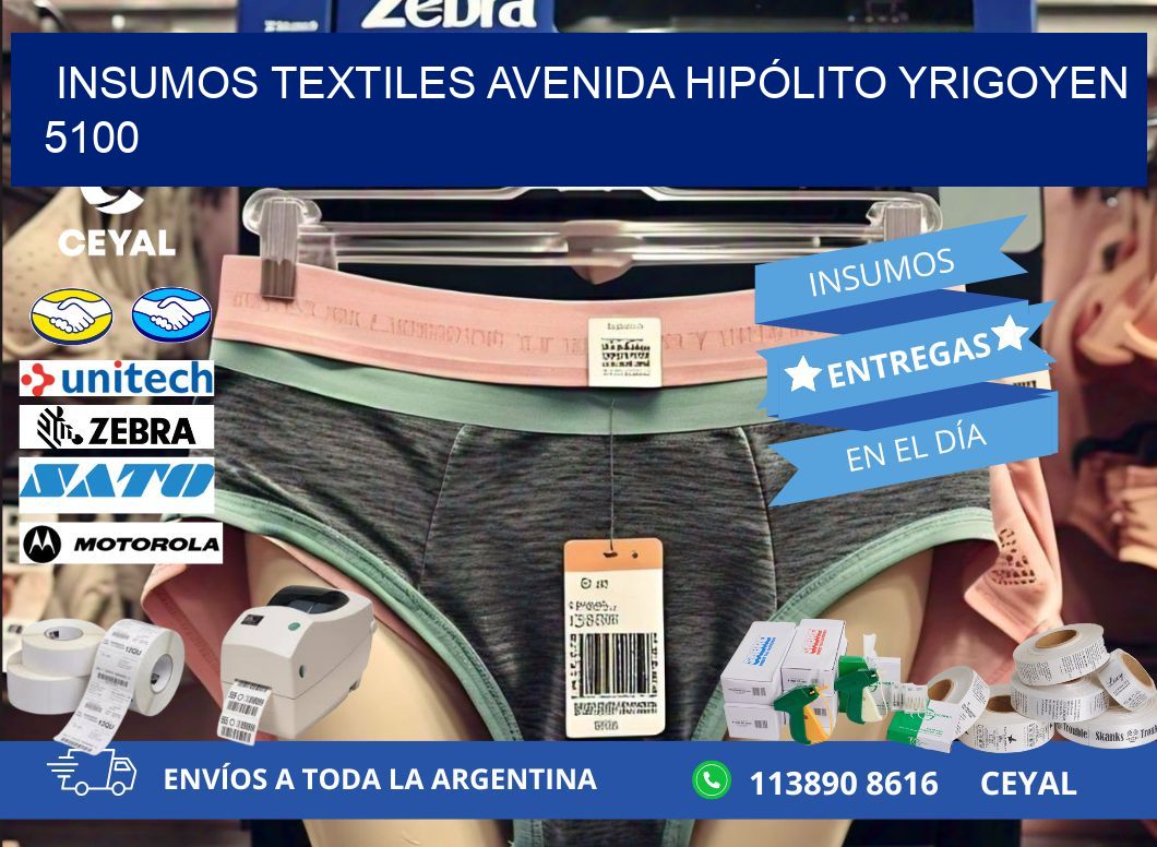 INSUMOS TEXTILES AVENIDA HIPÓLITO YRIGOYEN 5100