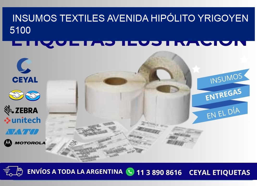 INSUMOS TEXTILES AVENIDA HIPÓLITO YRIGOYEN 5100