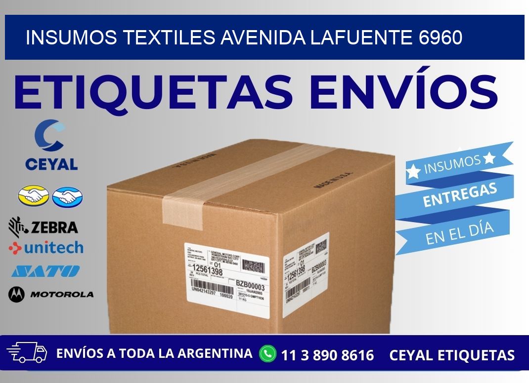 INSUMOS TEXTILES AVENIDA LAFUENTE 6960