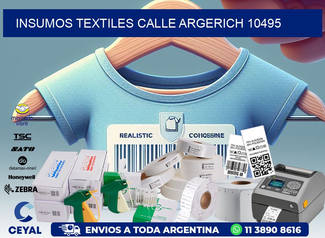 INSUMOS TEXTILES CALLE ARGERICH 10495