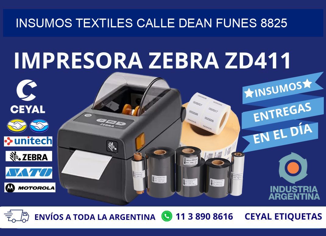 INSUMOS TEXTILES CALLE DEAN FUNES 8825
