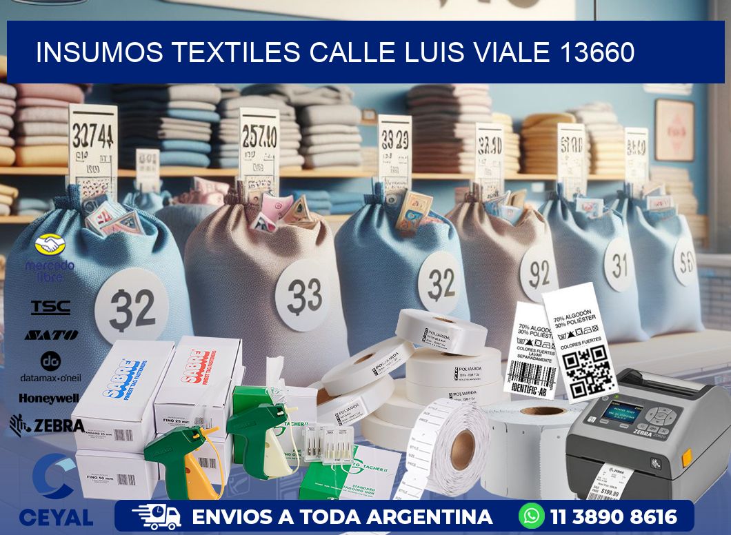INSUMOS TEXTILES CALLE LUIS VIALE 13660