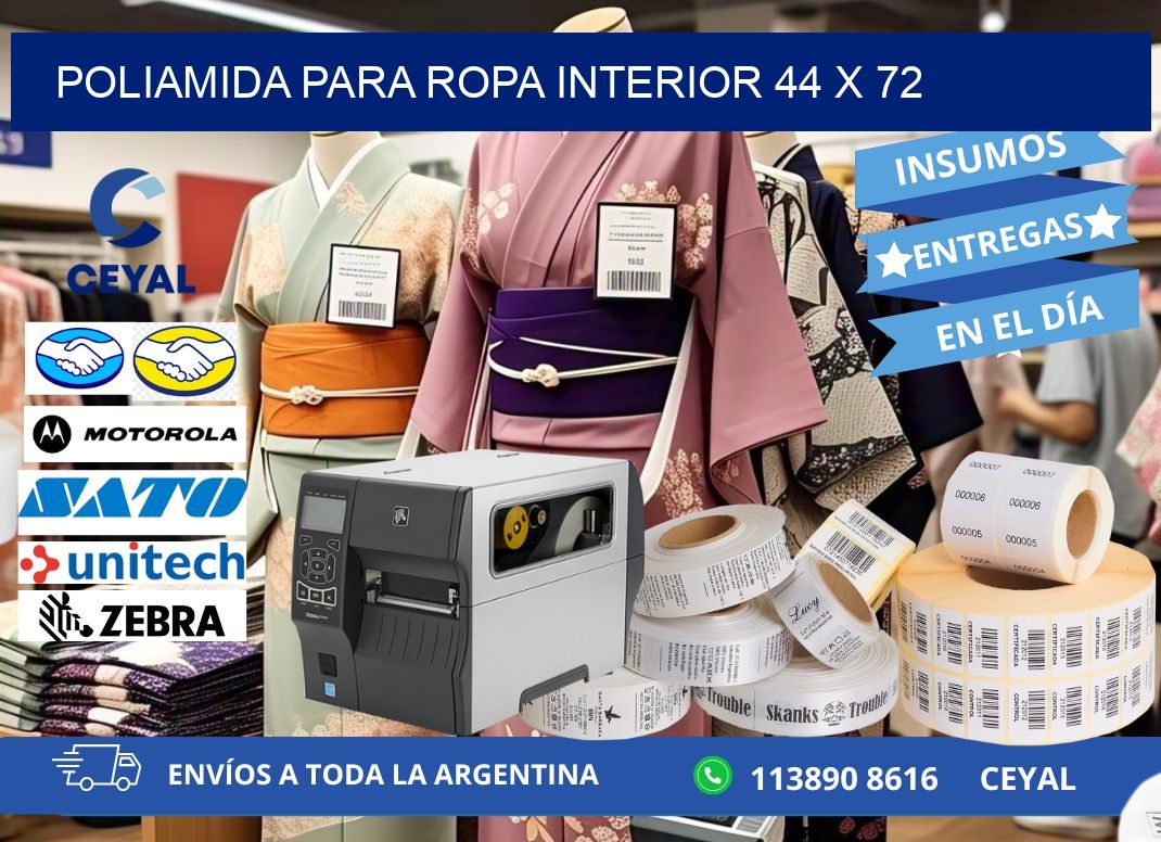 POLIAMIDA PARA ROPA INTERIOR 44 x 72
