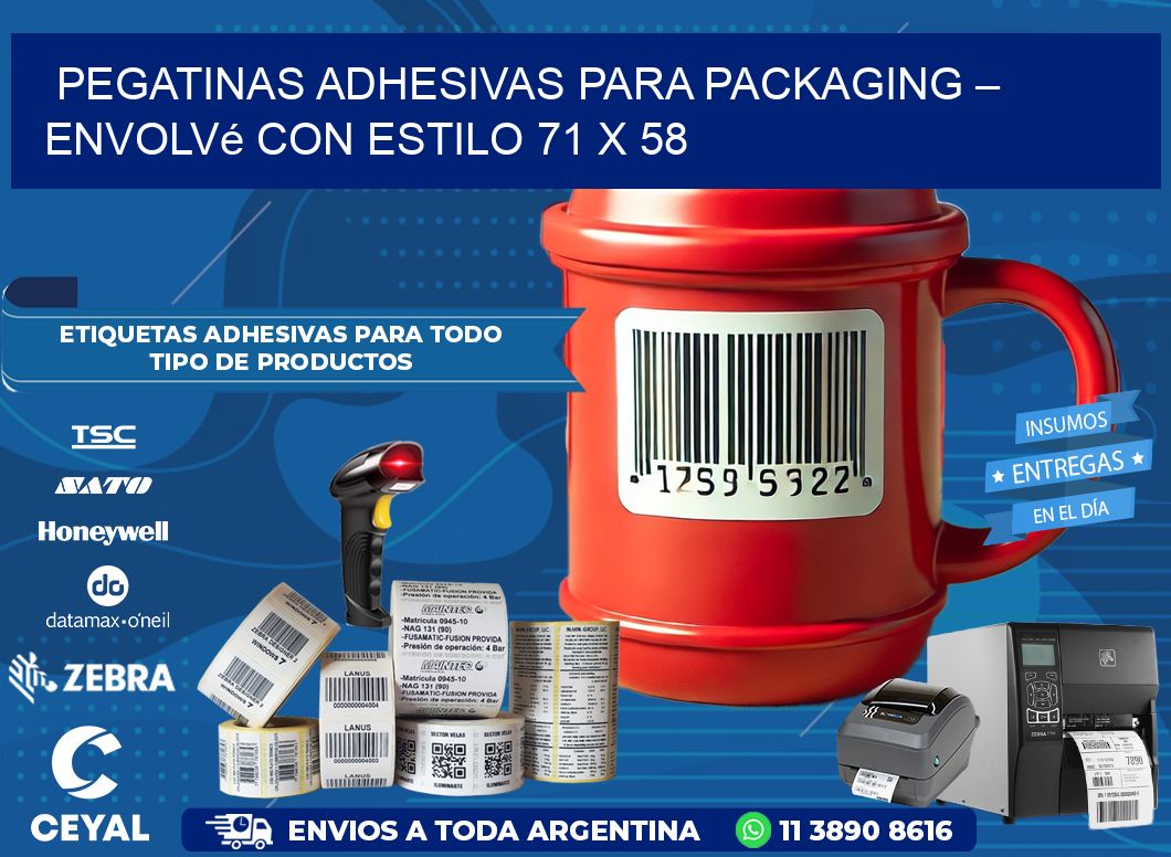 Pegatinas Adhesivas para Packaging – Envolvé con Estilo 71 x 58