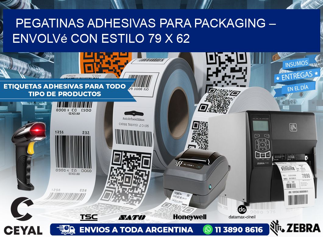 Pegatinas Adhesivas para Packaging – Envolvé con Estilo 79 x 62