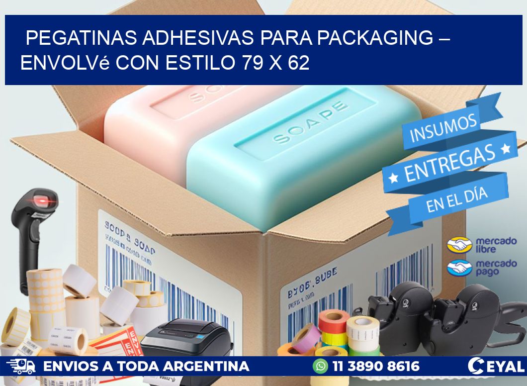 Pegatinas Adhesivas para Packaging – Envolvé con Estilo 79 x 62