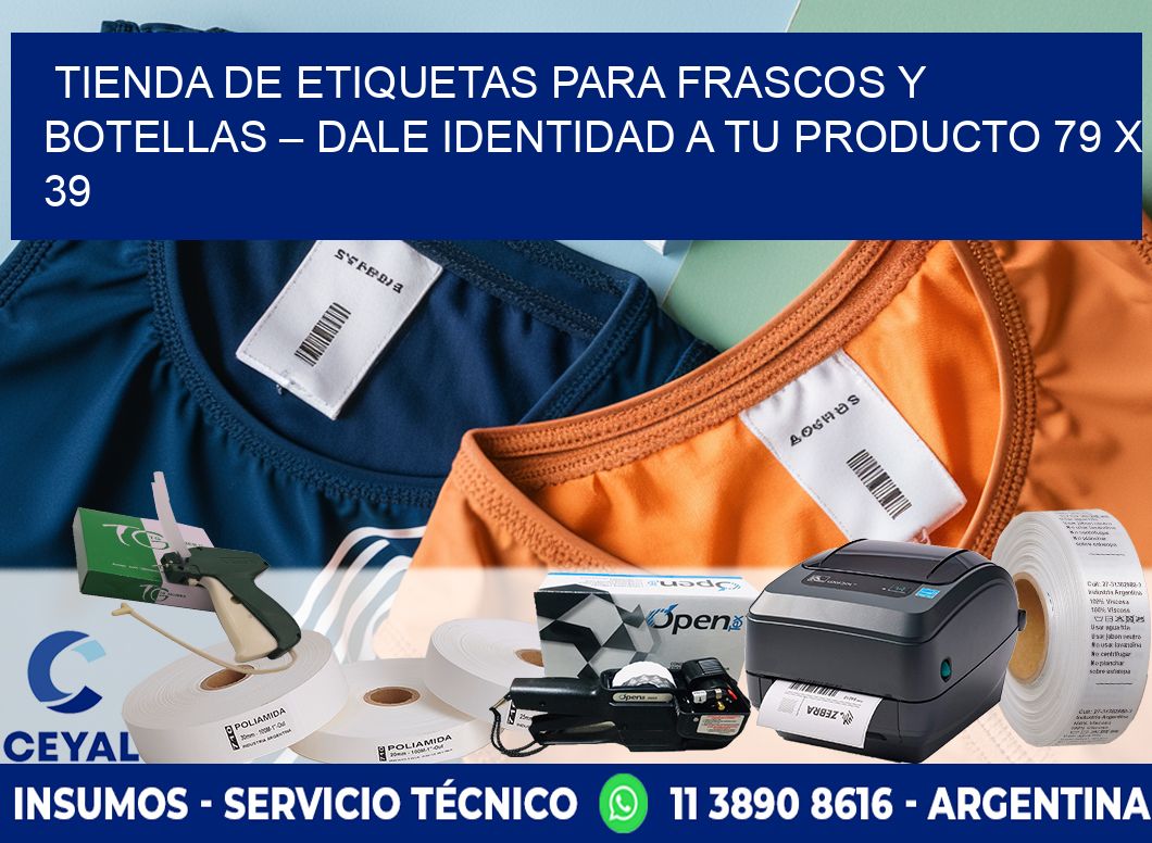 Tienda de Etiquetas para Frascos y Botellas – Dale Identidad a Tu Producto 79 x 39