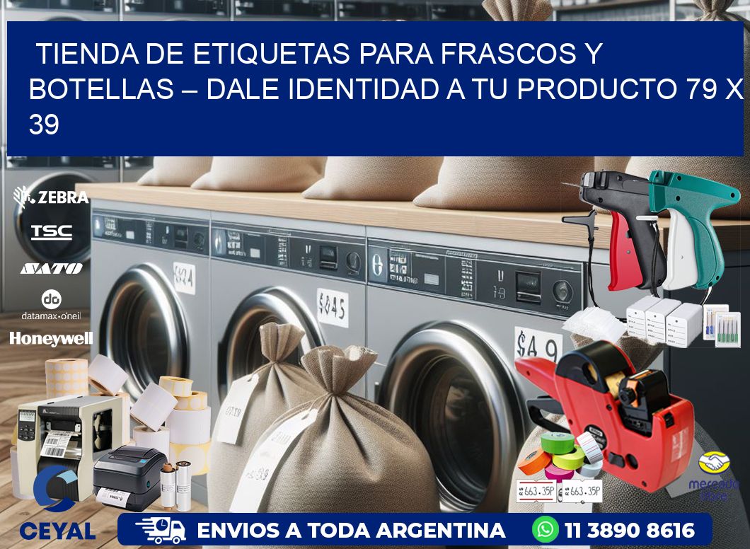 Tienda de Etiquetas para Frascos y Botellas – Dale Identidad a Tu Producto 79 x 39