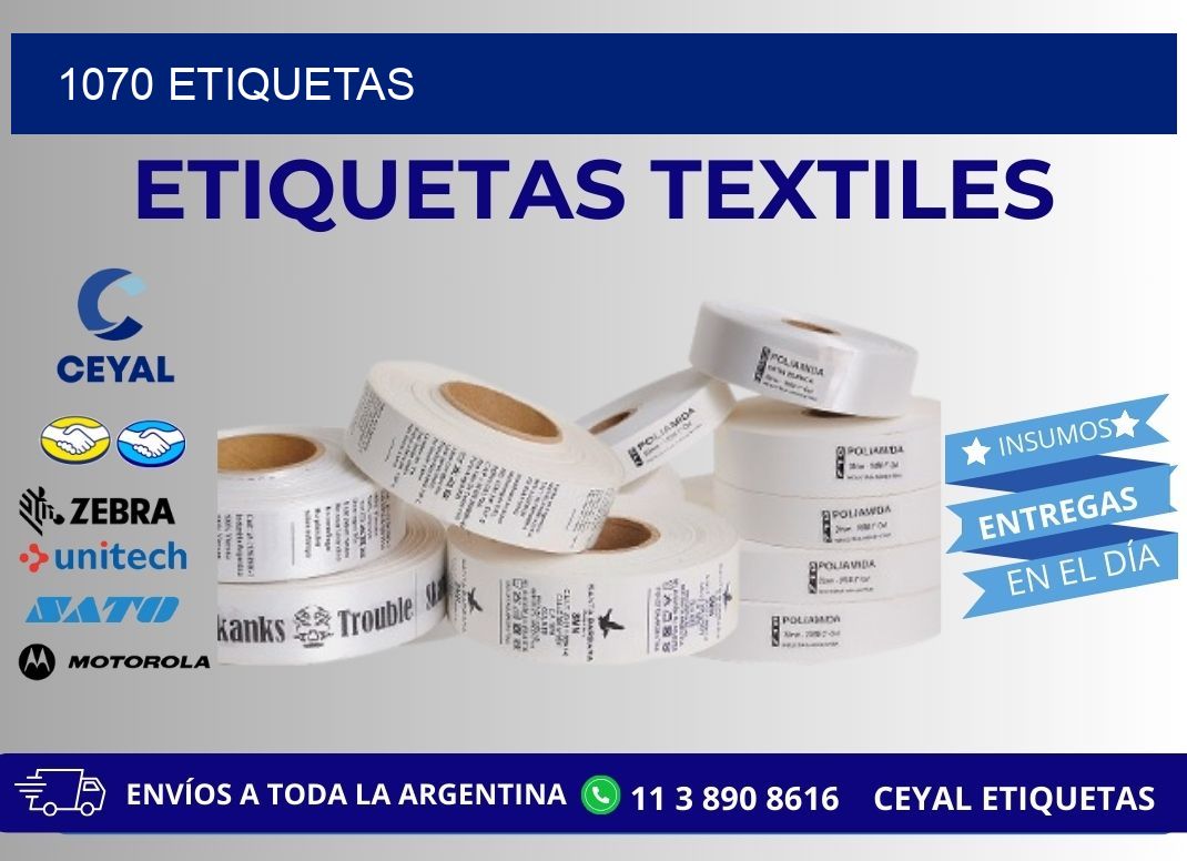 1070 ETIQUETAS
