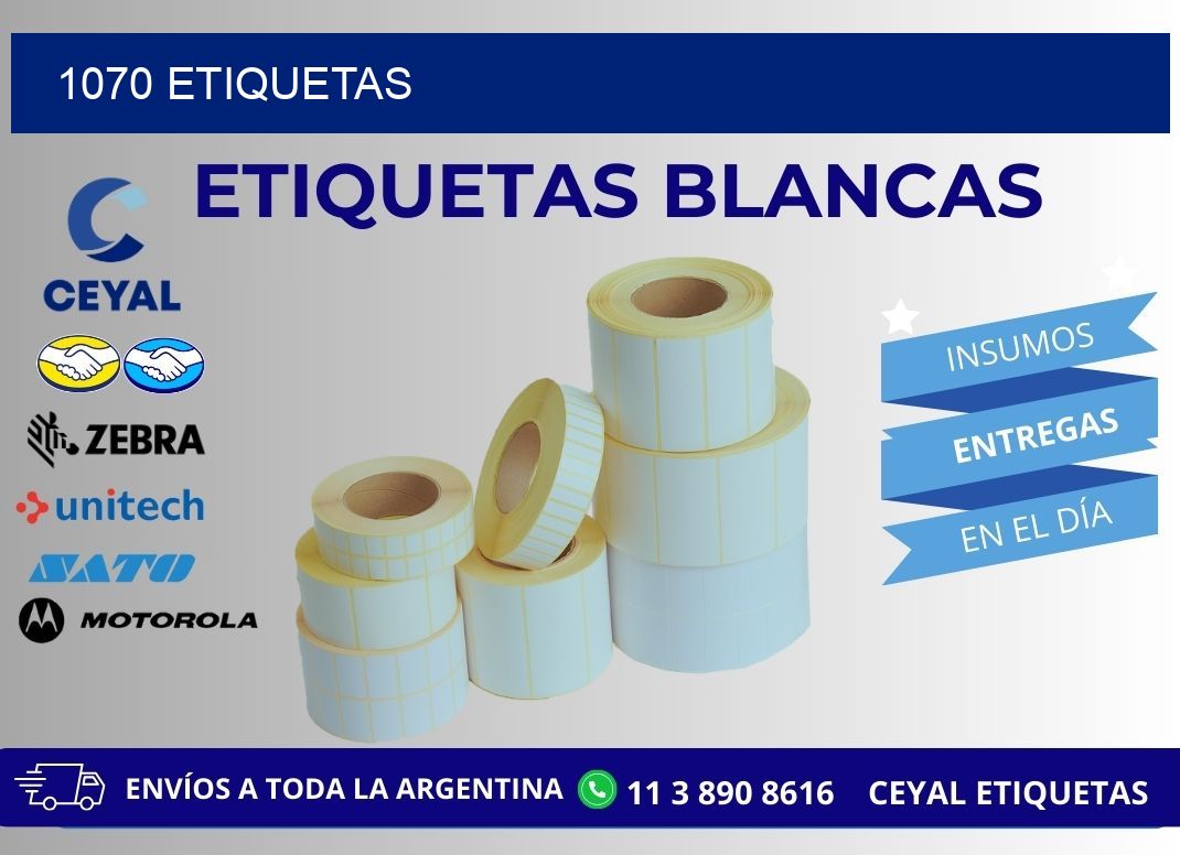 1070 ETIQUETAS