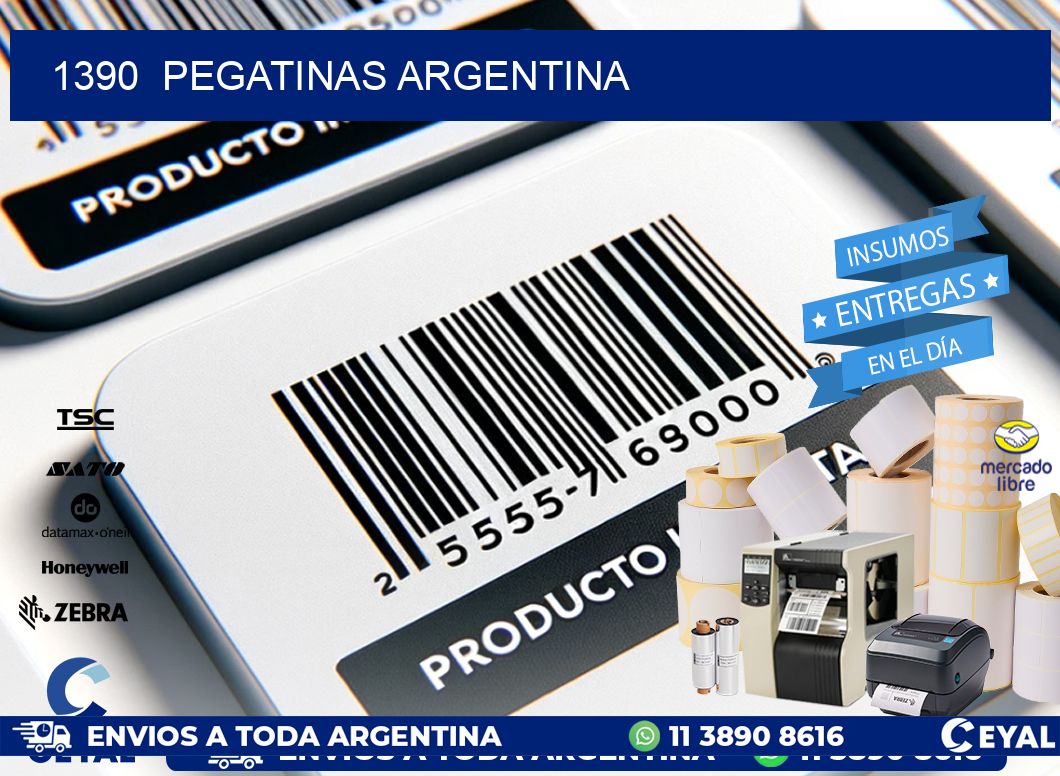 1390 Pegatinas Argentina