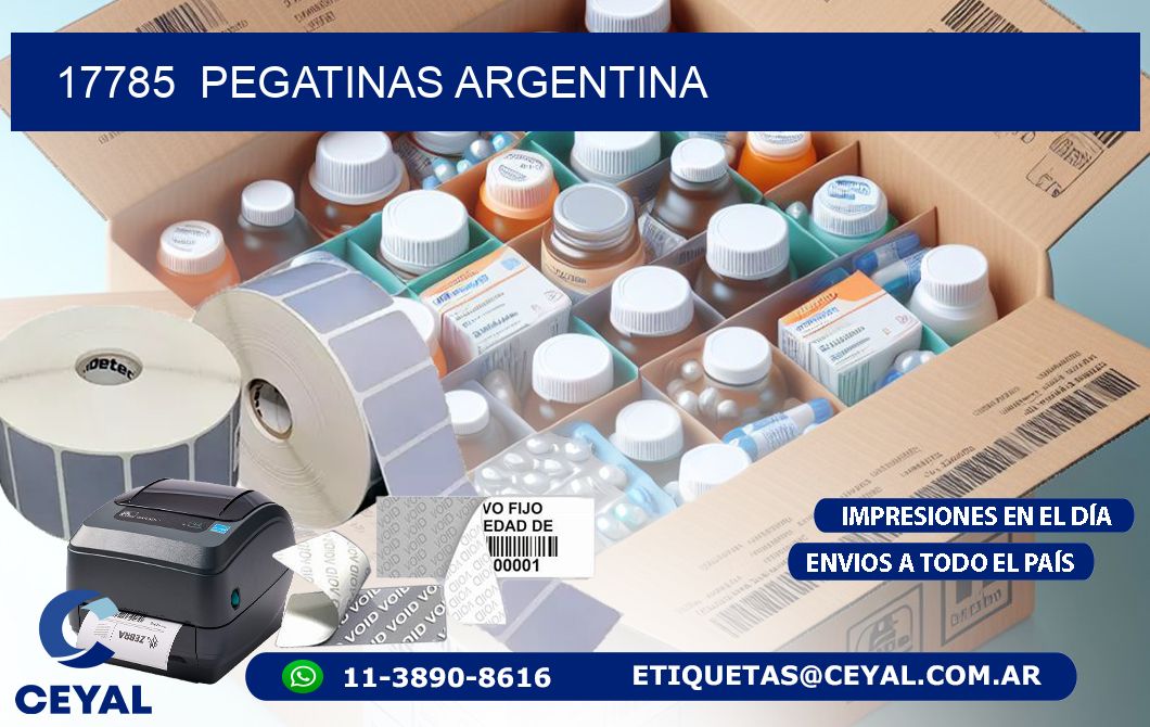 17785  Pegatinas Argentina