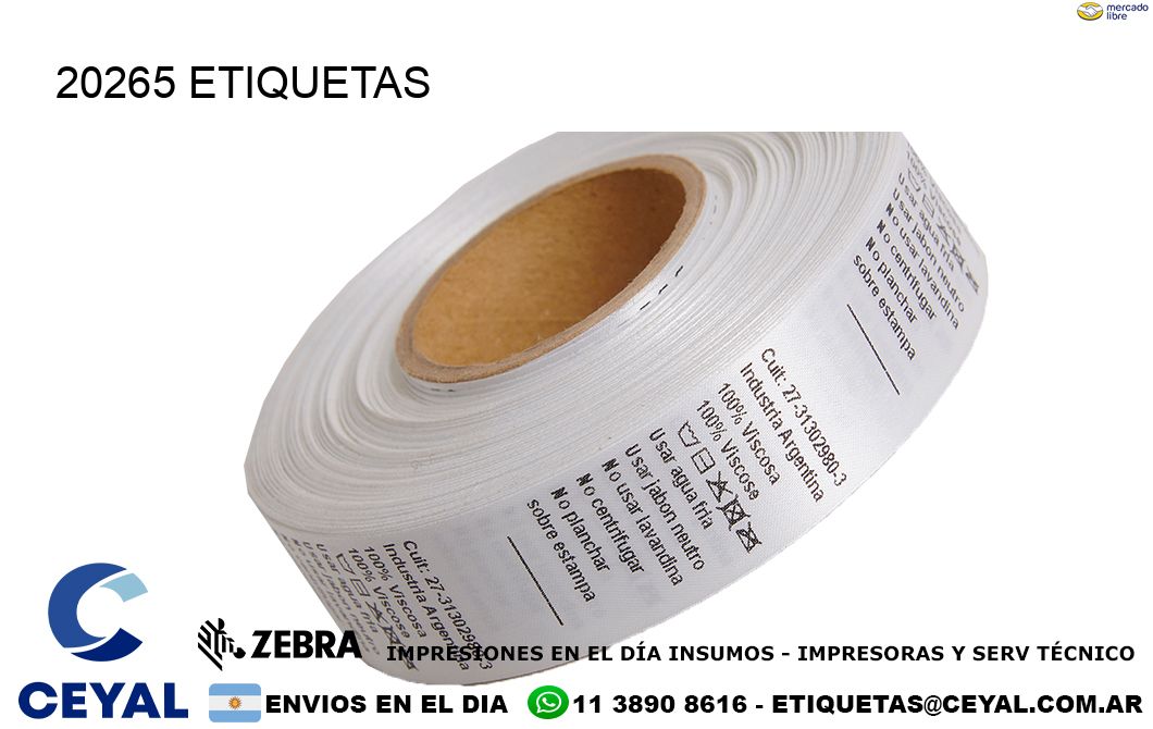 20265 ETIQUETAS