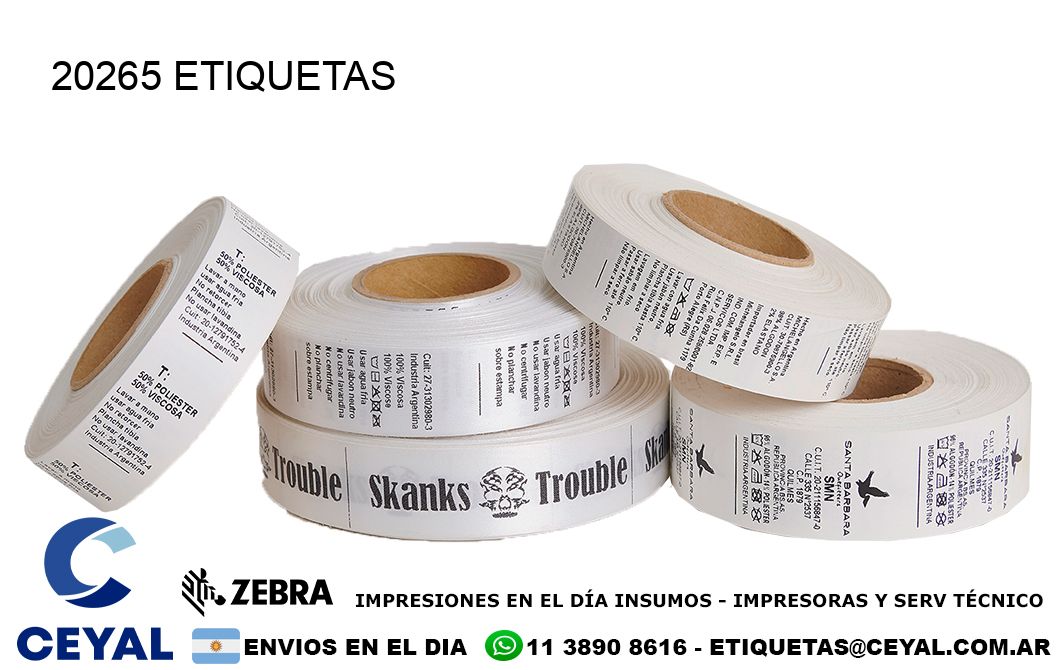 20265 ETIQUETAS