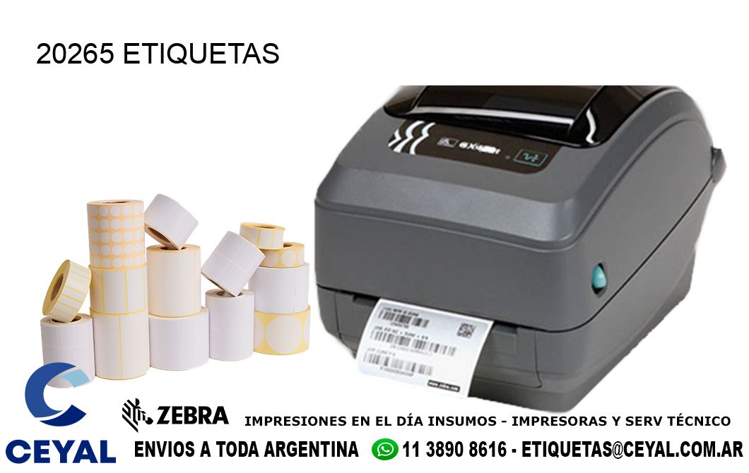 20265 ETIQUETAS