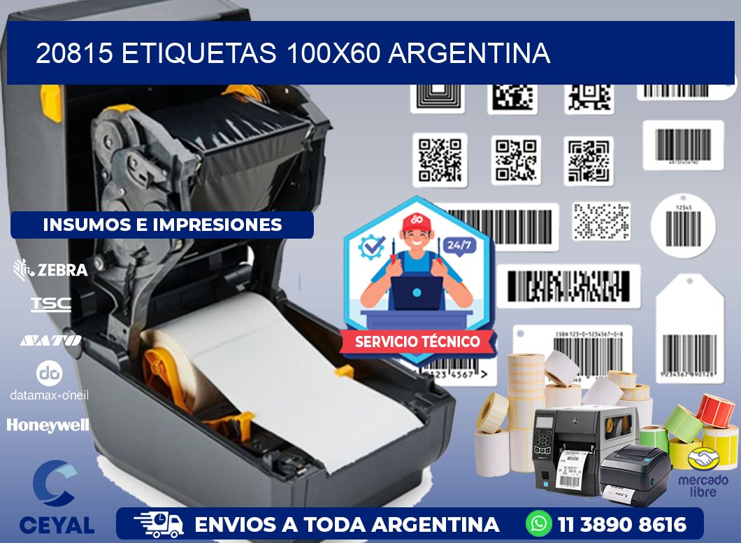 20815 ETIQUETAS 100x60 argentina