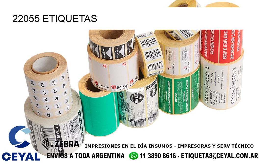 22055 ETIQUETAS