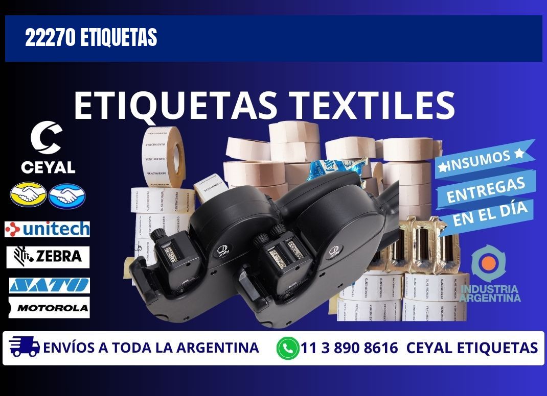 22270 ETIQUETAS