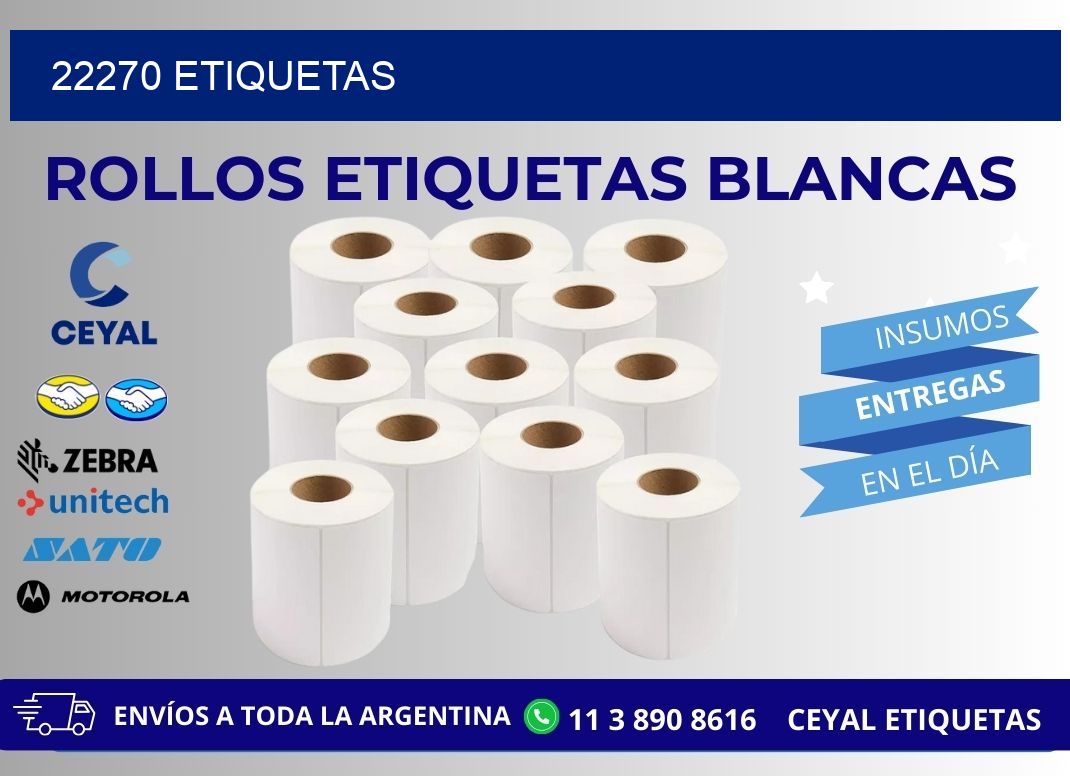 22270 ETIQUETAS