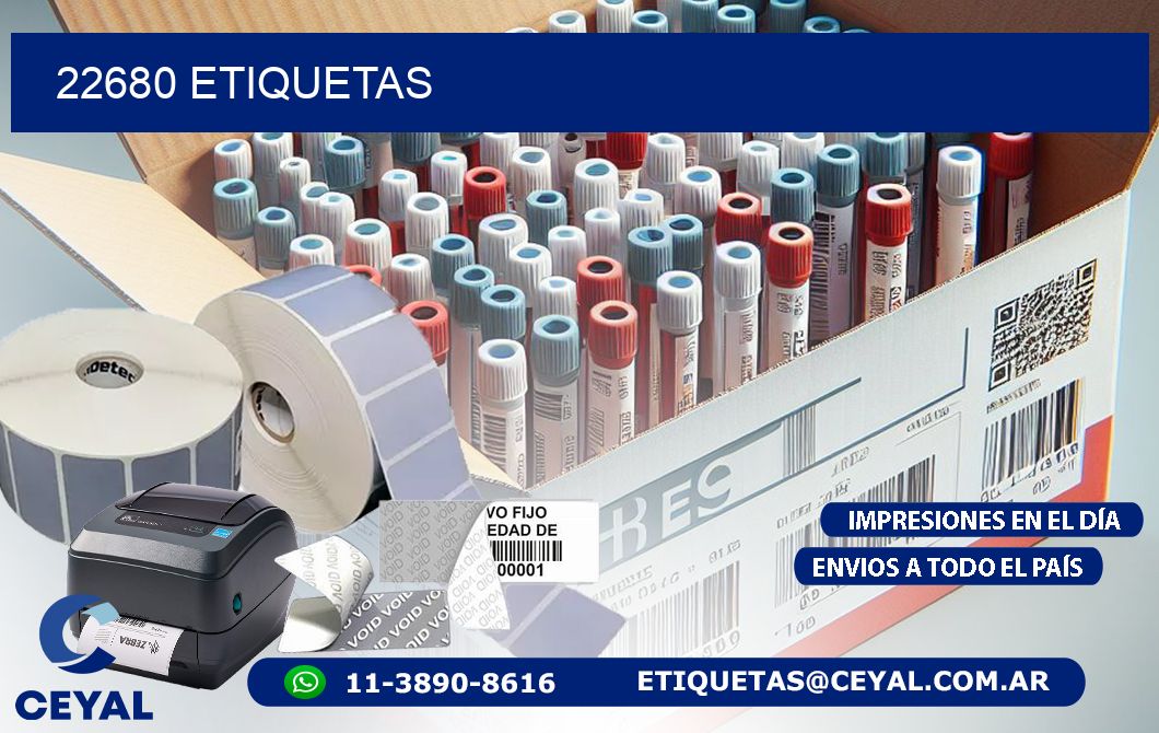 22680 ETIQUETAS