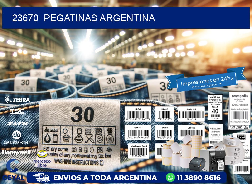 23670 Pegatinas Argentina