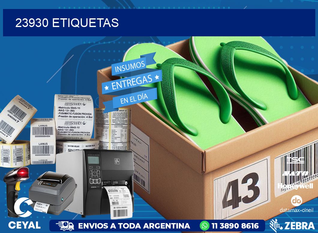 23930 ETIQUETAS