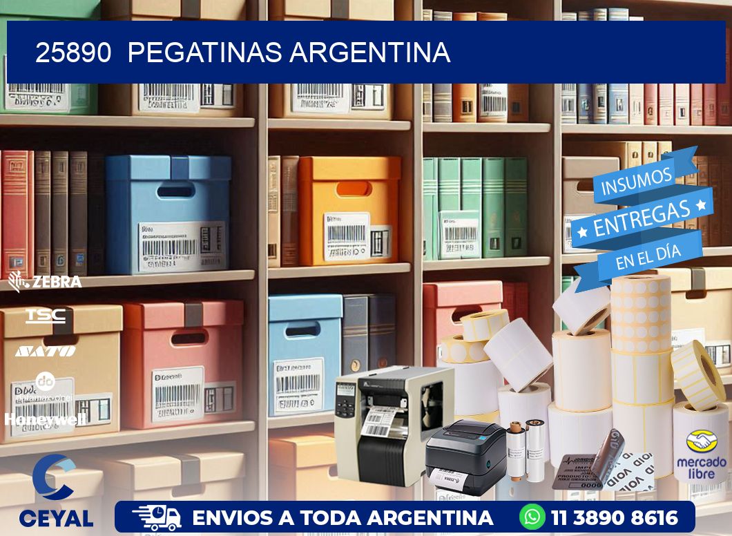 25890 Pegatinas Argentina