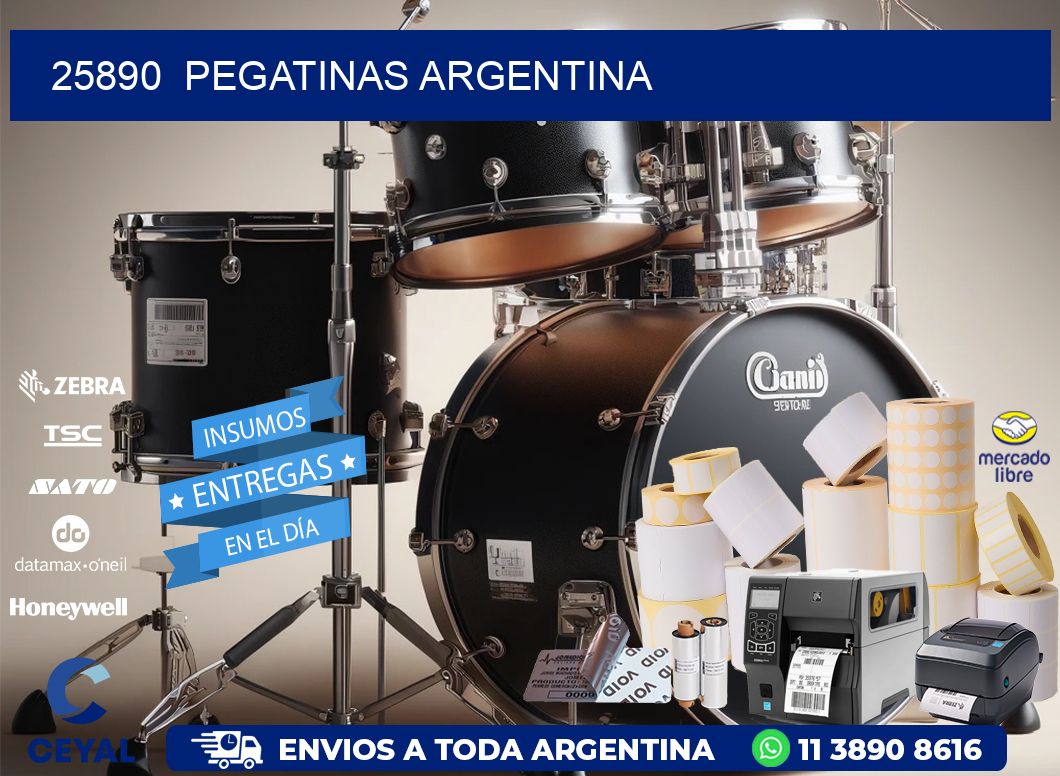 25890 Pegatinas Argentina