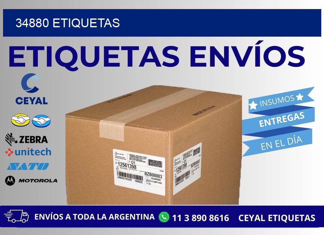 34880 ETIQUETAS