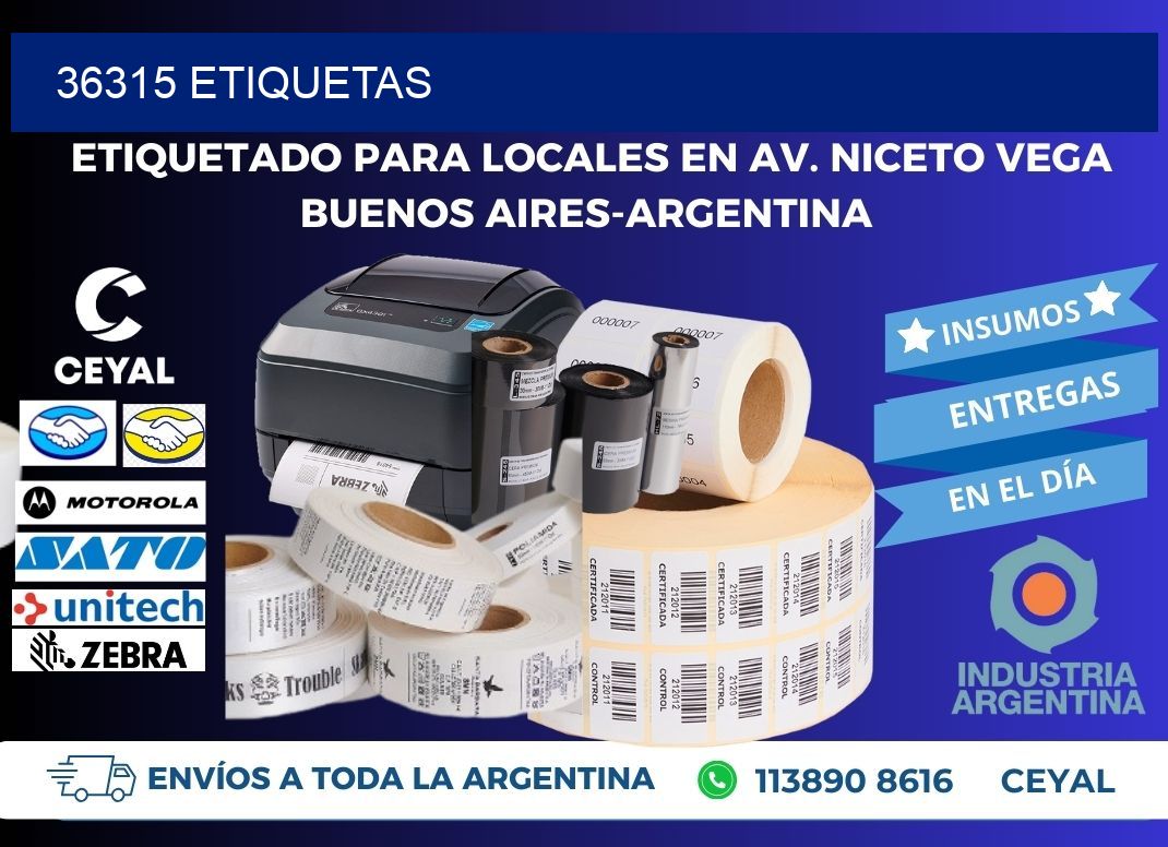 36315 ETIQUETAS