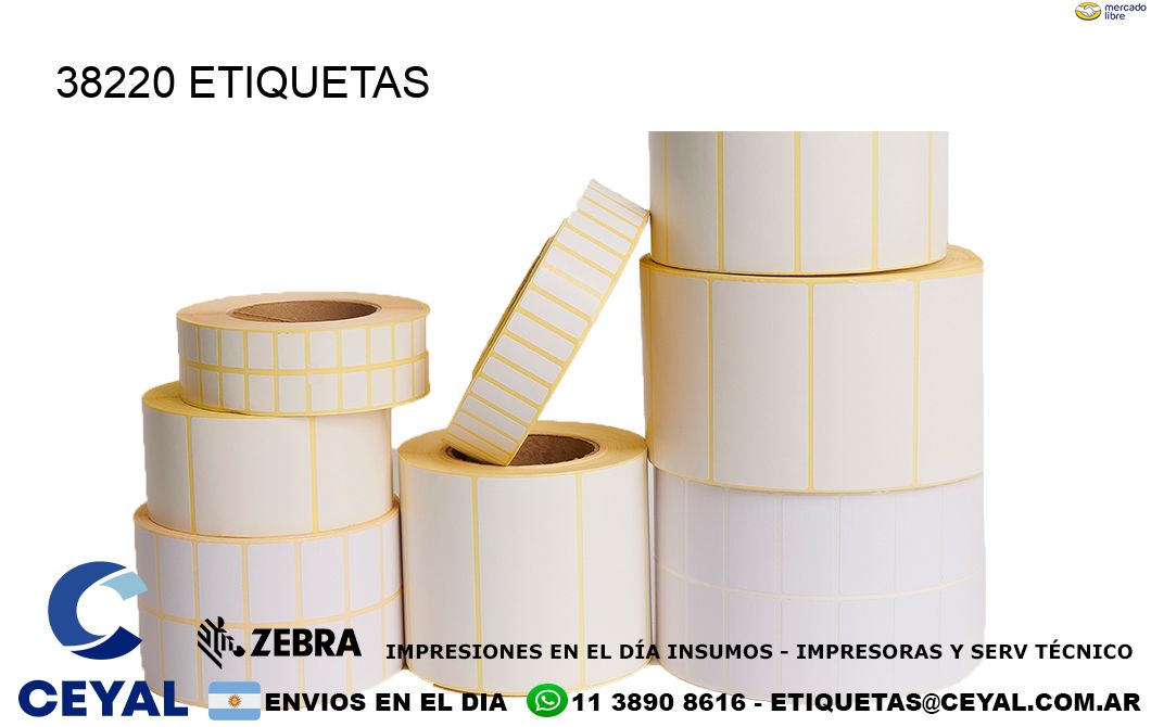 38220 ETIQUETAS