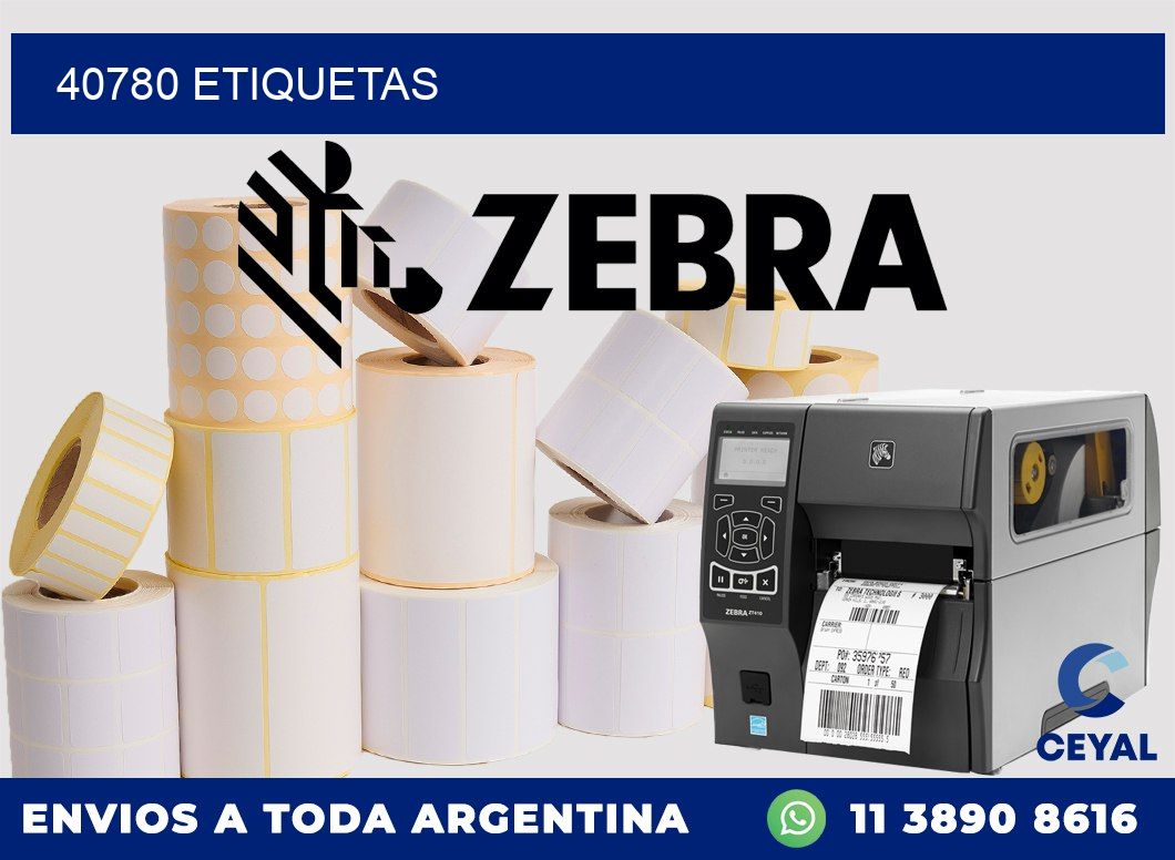 40780 ETIQUETAS