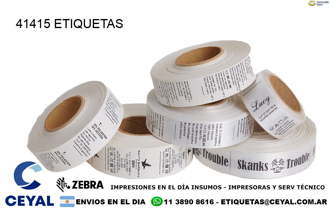 41415 ETIQUETAS