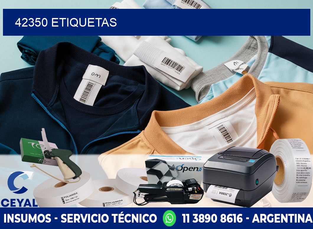 42350 ETIQUETAS