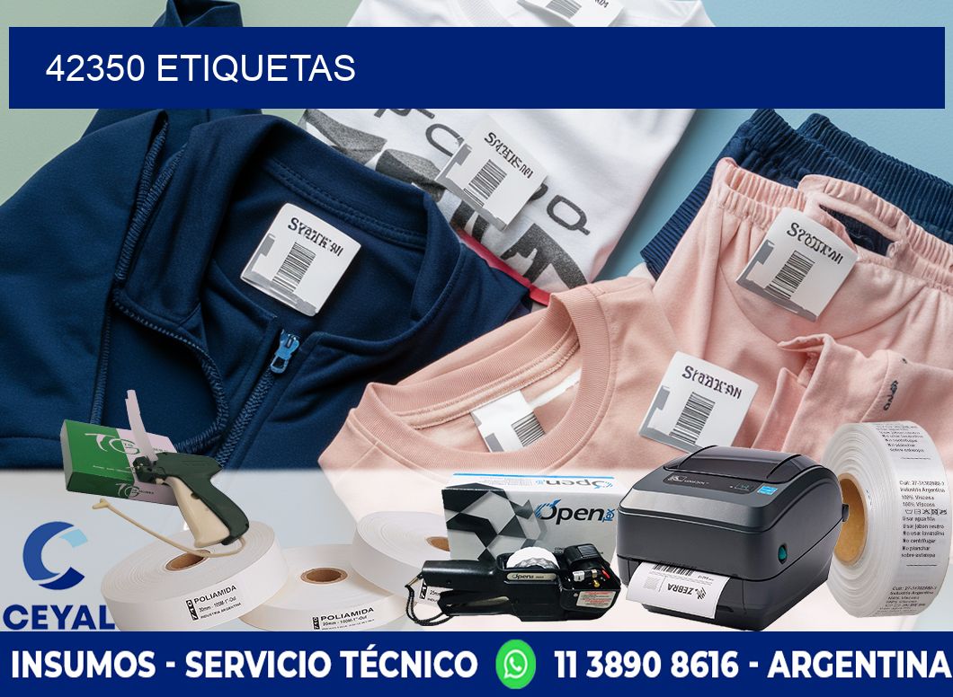 42350 ETIQUETAS