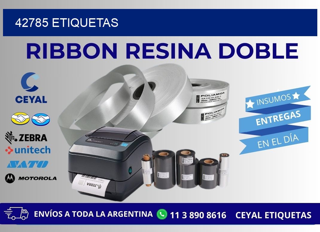 42785 ETIQUETAS
