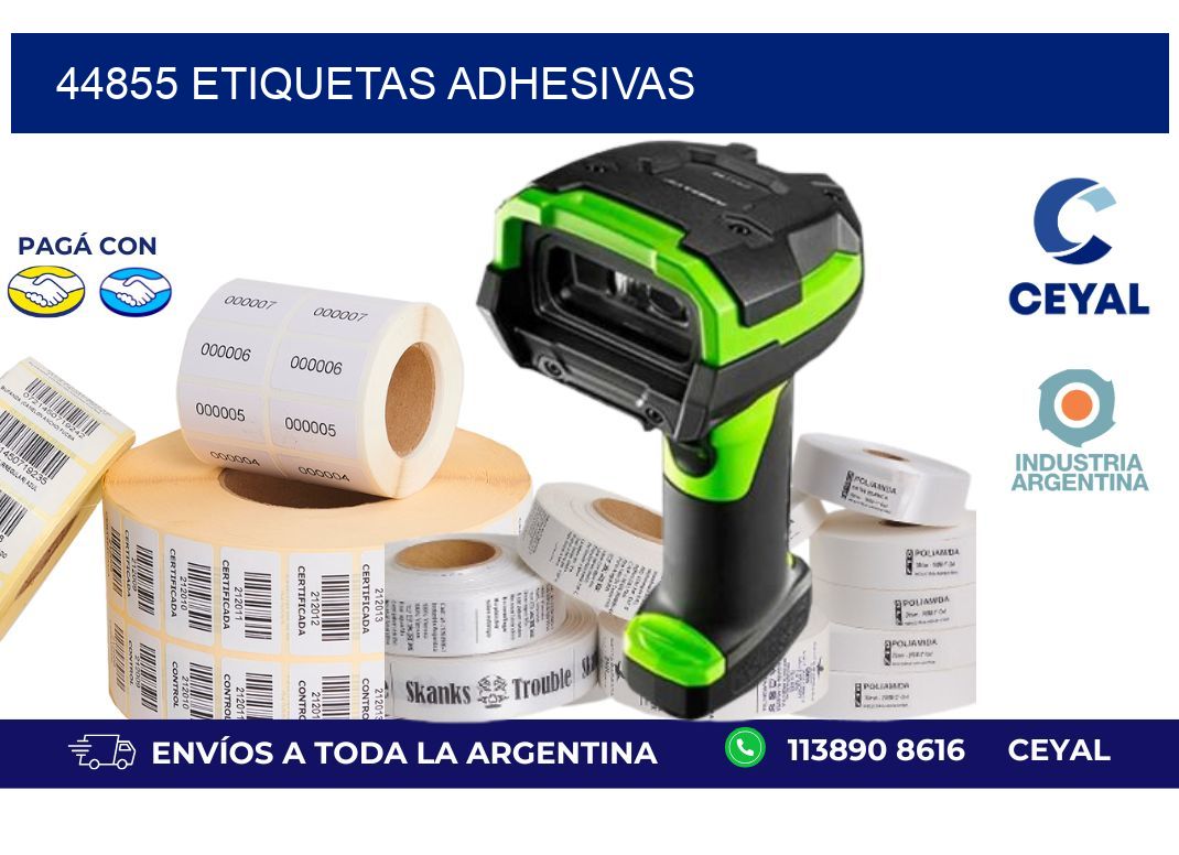 44855 ETIQUETAS ADHESIVAS