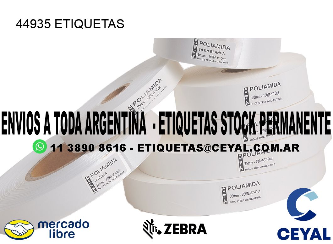 44935 ETIQUETAS