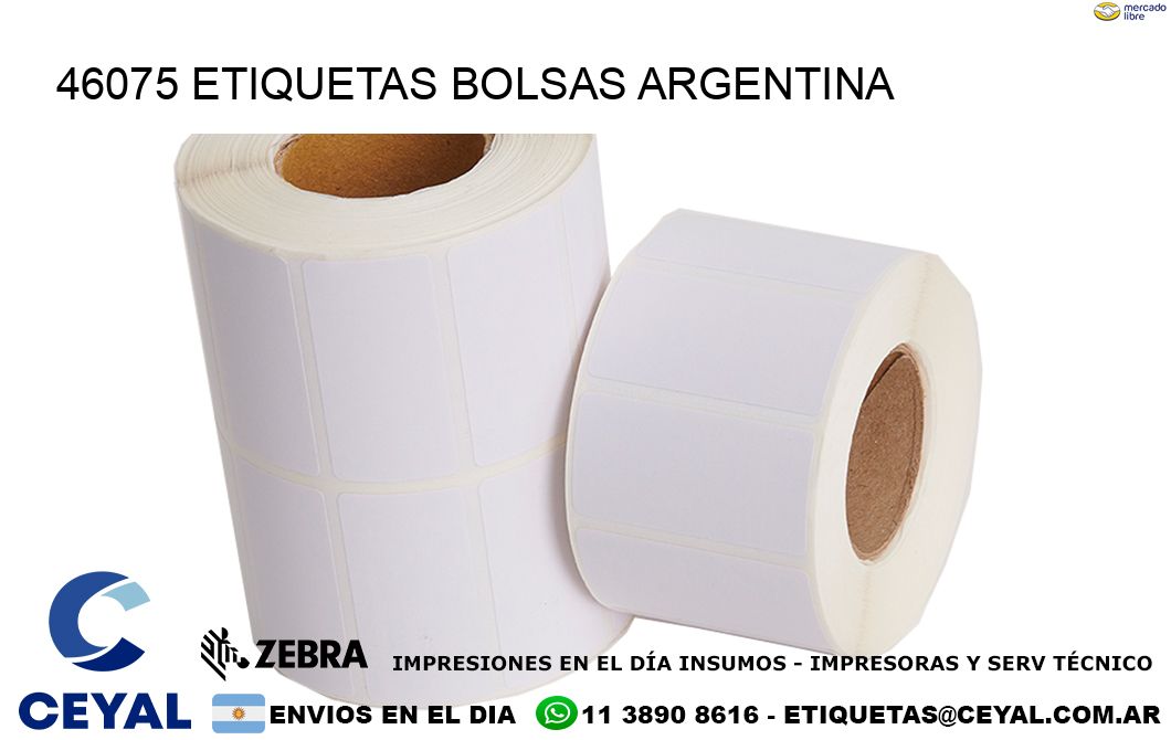 46075 ETIQUETAS BOLSAS ARGENTINA