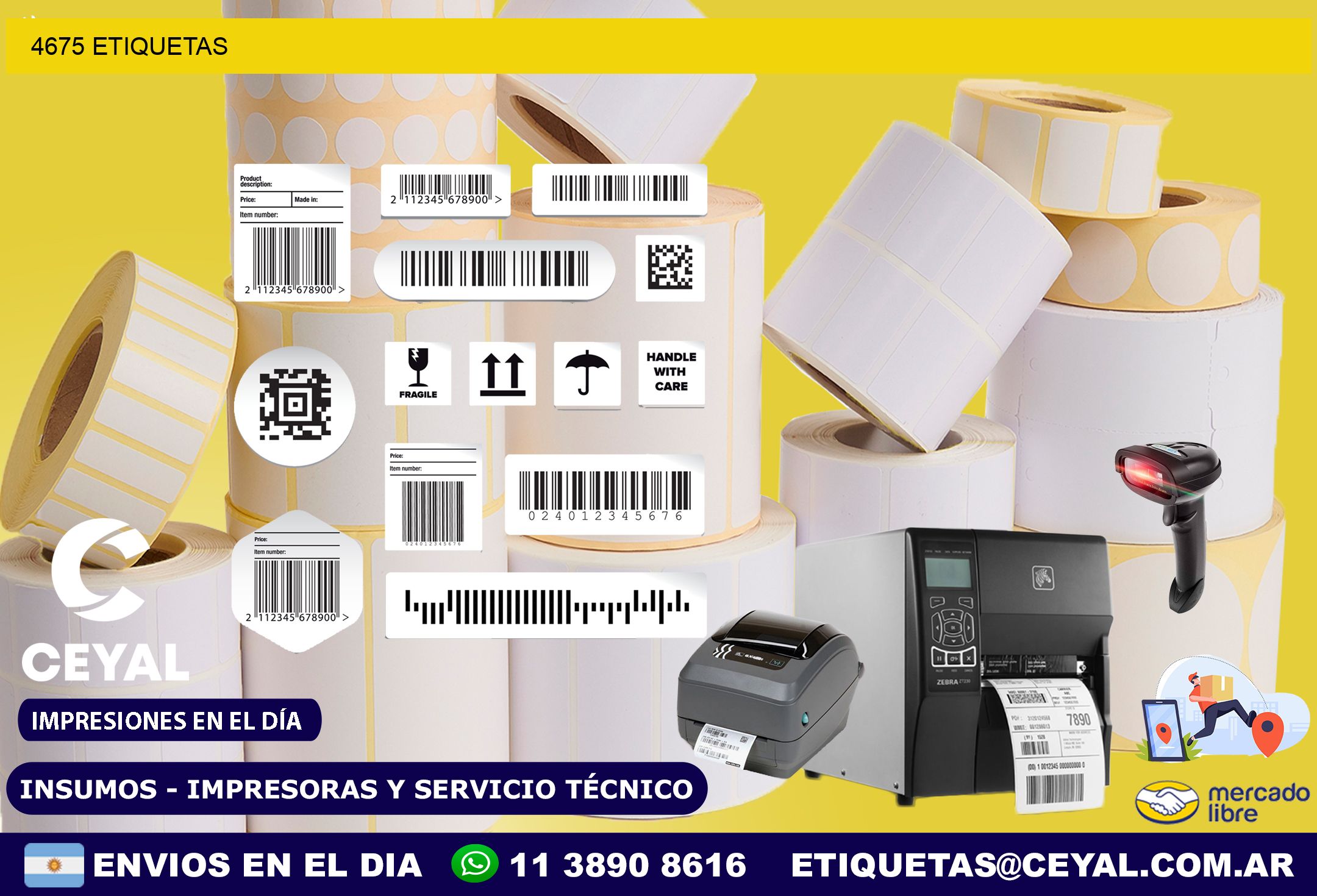 4675 ETIQUETAS
