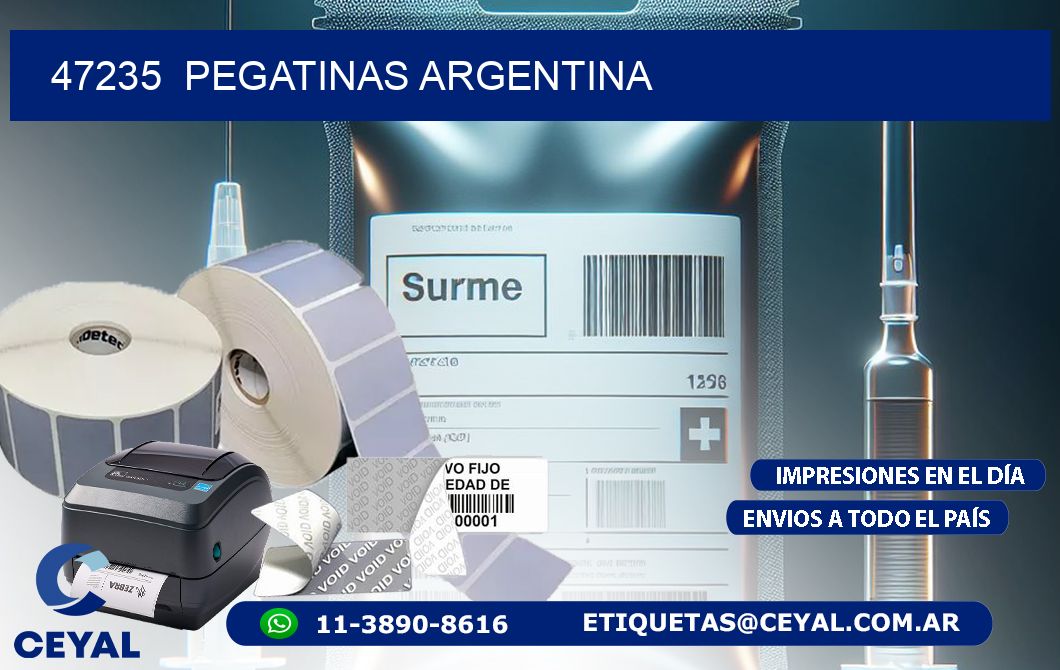 47235 Pegatinas Argentina