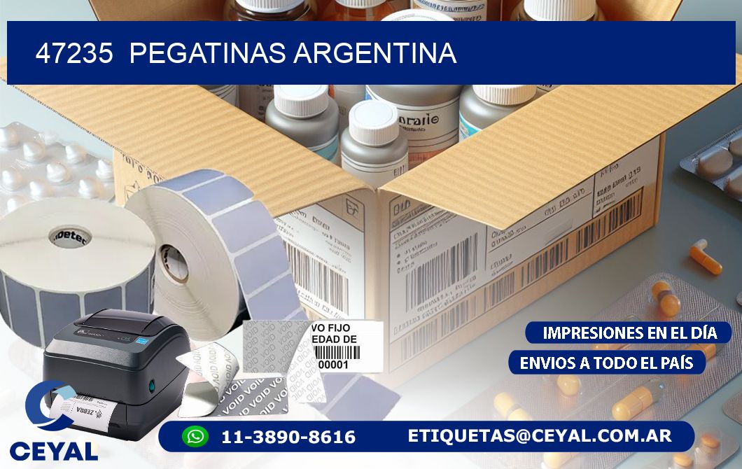 47235  Pegatinas Argentina
